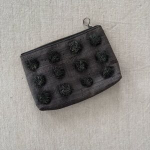 Madewell Black Zippered Pouch